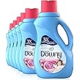Downy Ultra April Fresh Laundry Fabric Softener Liquid, Six 34 Fl Oz Bottles, 240 Loads Total