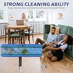 Upgraded Replacement Microfiber Mop Pads for
