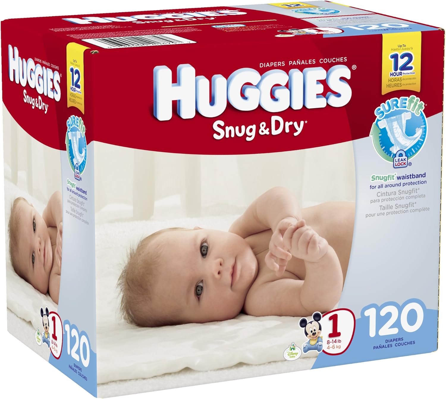 huggies snug n dry size 1