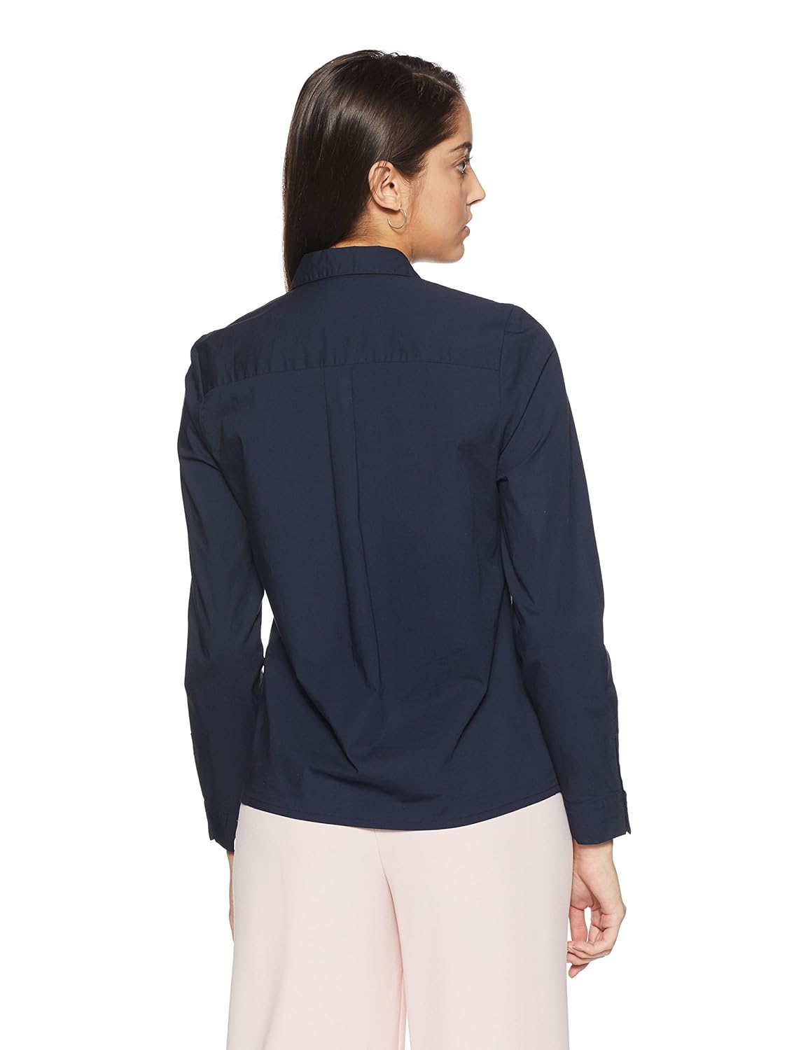 united colors of benetton women's button down shirt