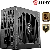 MSI MAG A650BN 650W 80 Plus Bronze Power Supply 12V Single-Rail 120mm view 2