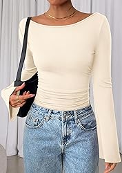 PRETTYGARDEN Women's Long Sleeve Shirts 2025 Fall