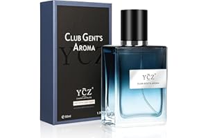 Ycz CLUB GENT'S AROMA Perfume Men, 1.7oz(50ml), Nightclub Essential Fragrance, Long Lasting Cologne for Men with Aromatic Woo