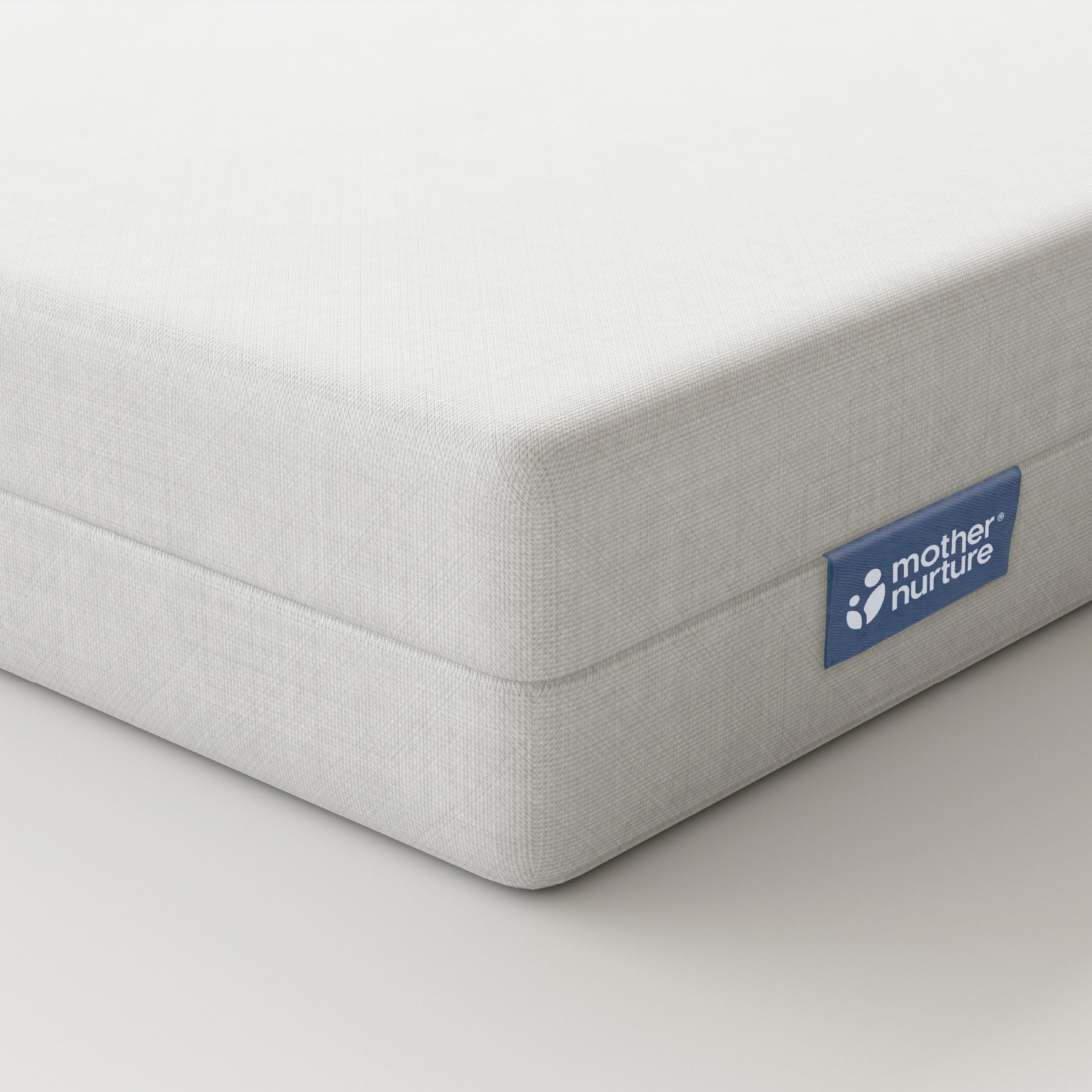 Mother Nurture Essential Foam Travel Cot Mattress, White, 100 x 70 x 7.5 cm — image 1