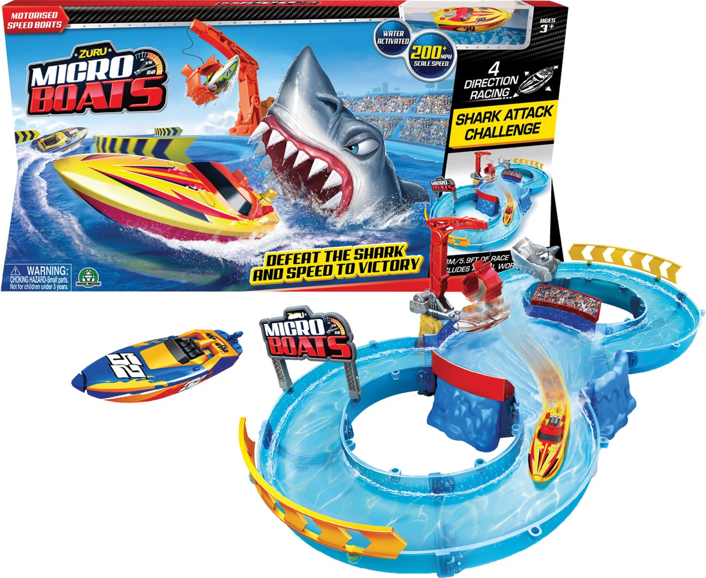 micro boat playset