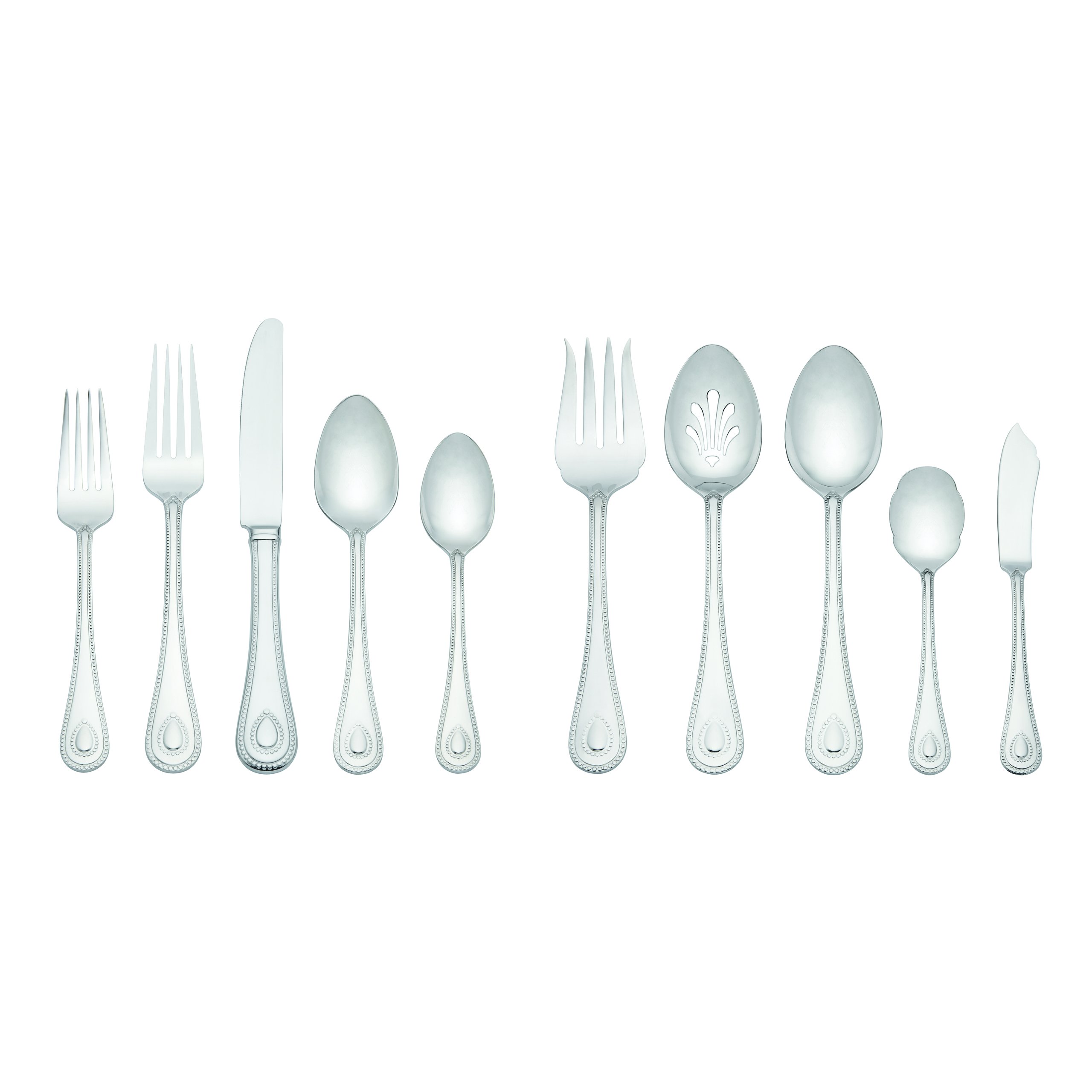Lenox 65-Piece French Perle Flatware Set 19 81oH8SkNowL