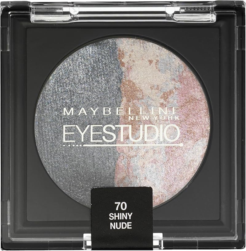 Maybelline Eye Studio Baked Duo Eyeshadow Shiny Nude 70 Pearly Shimmer Finish