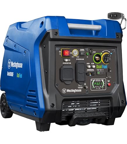 Generatore Inverter Portatile GENKINS GK3800i - 3800 Watt, Silenzioso, Pronto Per Camper E Emergenze Casa, Benzina, EPA