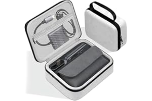 Portable Hard Case for ThunderBird RayNeo AR Air 4Pro / Air 3S / Air 3 Smart Glasses – Protective Travel Storage Bag with Mes