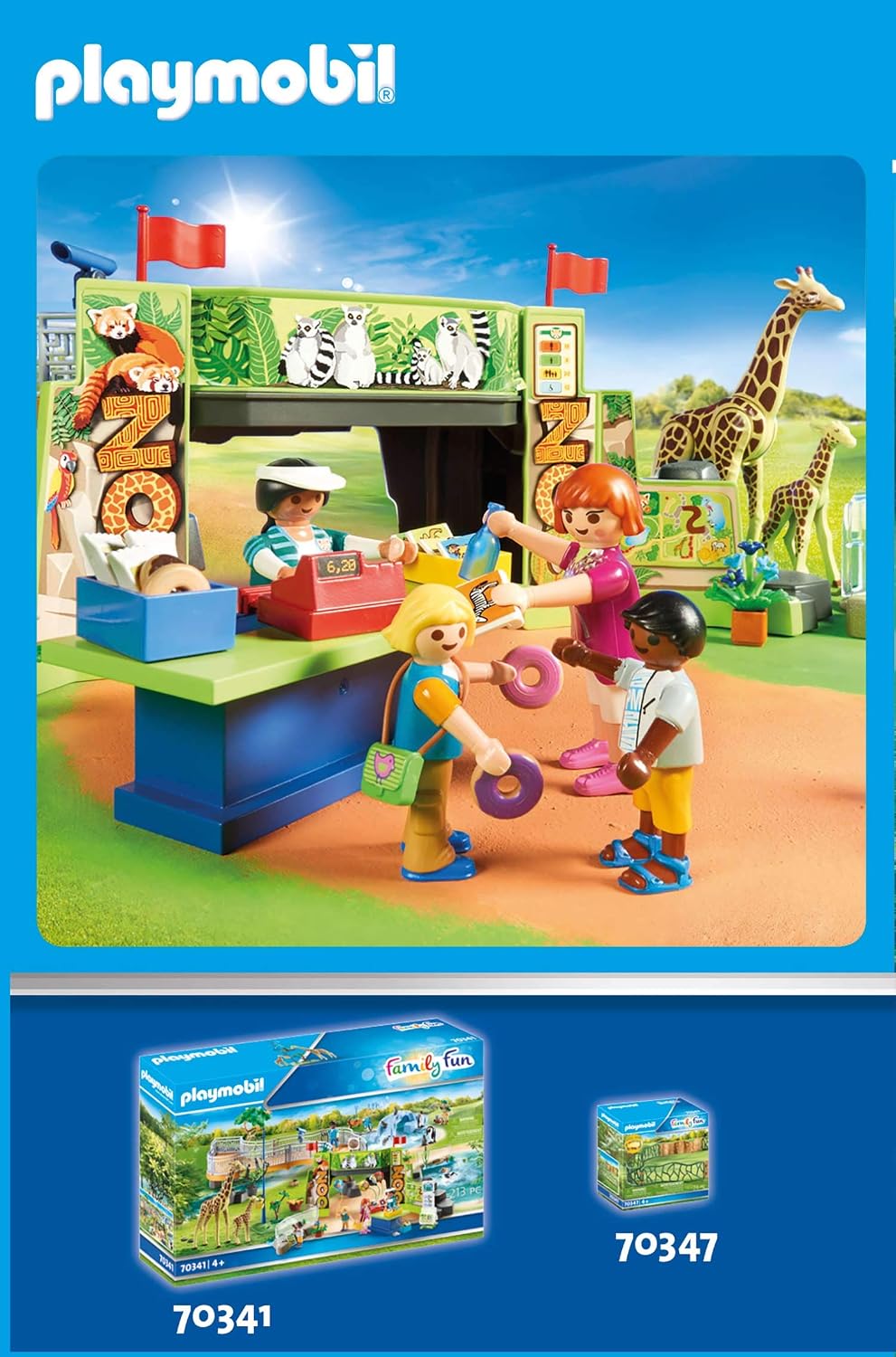 Playmobil 70349 Family Fun Meerkats, Fun Imaginative Role-Play, PlaySets Suitable for Children Ages 4+, Colourful - Image 4