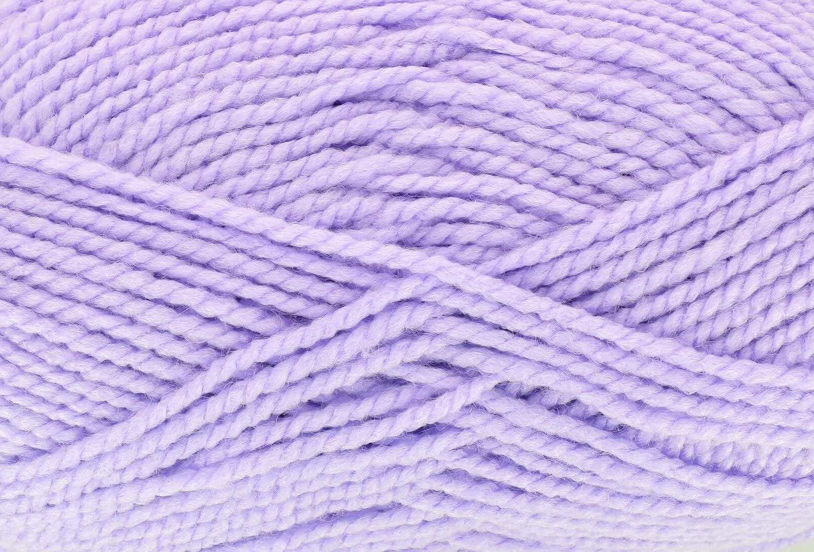 King Cole Big Value Baby Chunky Yarn - 100g Ball - Premium Acrylic Knitting & Crochet Wool for Soft Baby Clothes & Blankets (2519 Lilac Blossom)