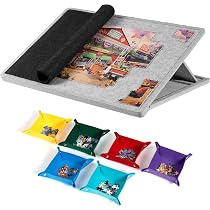 Lavievert Planche de puzzle portable de 1000 pièces avec 6 plateaux de tri colorés, planche inclinable avec support et housse 2 en 1 Lavievert Planche de puzzle portable de 1000 pièces avec 6 plateaux de tri colorés, planche inclinable avec support et housse 2 en 1