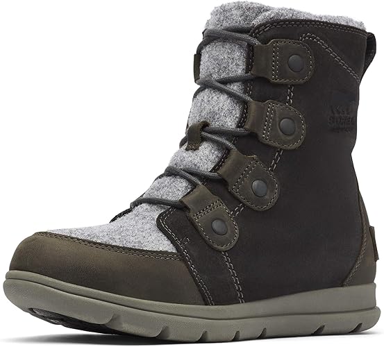 sorel women's explorer joan waterproof booties