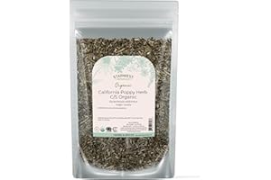 Organic California Poppy Herb C/S - 4 Oz (113 G) - Starwest Botanicals