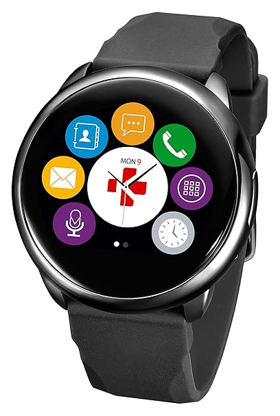 MyKronoz ZEROUND-BK-Reloj, Color Negro