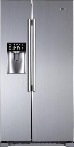 Haier HRF-628IF6 Side-by-Side/A+ / 179 cm Höhe / 420 kWh/Jahr / 375 L Kühlteil / 175 L Gefrierteil/Wasser, Eisspender und Ice