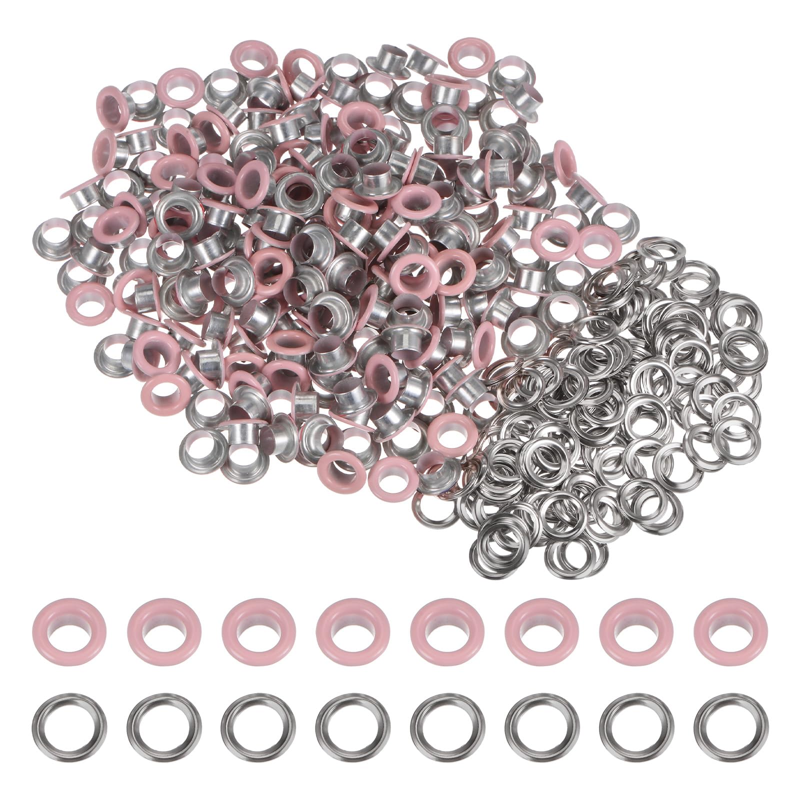 HARFINGTON 200 Set Color Round Grommets 6mm