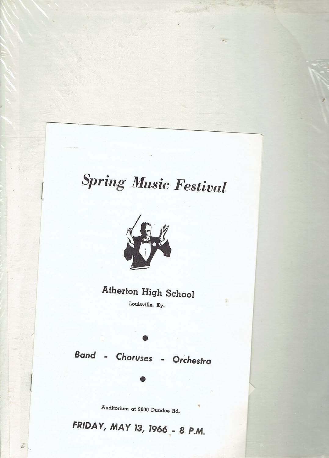 Spring Music Festival - May 13, 1966 - Vinyl LP Record
