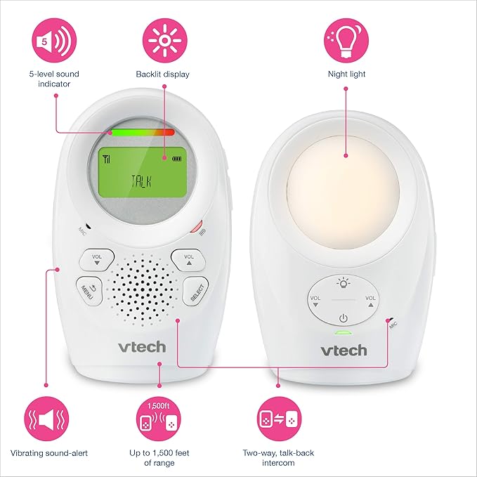 vtech enhanced range digital audio monitor