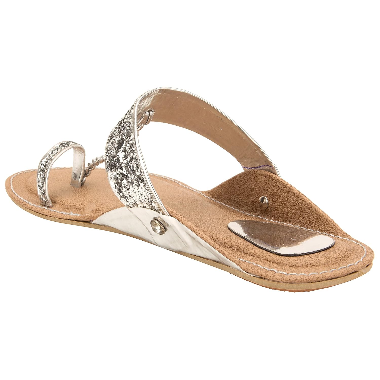 belleza women ethnic synthetic kolahpuri slippers