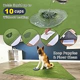 PICK FOR LIFE 2 Pack Washable Dog Pads 100x70cm Non-Slip Reusable Grey/Green view 2