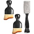 AOCISKA Car Detailing Brush,Car Detailing Kit Interior Cleaner,Car Detailing Brushes Car Cleaning Tool,Car Cleaning Brush Interior,Car Detail Brush Cleaning Tool (Brown)