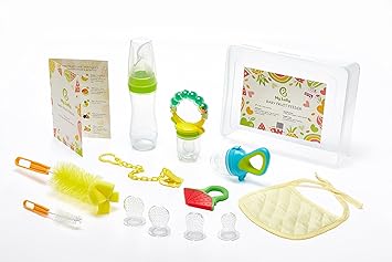 Amazon Com Baby Food Feeder Set By Mylully Full Kit For Feeding