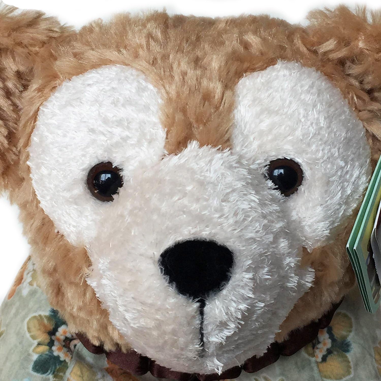 Amazon アウラニ ディズニーリゾート スパ限定 ダッフィー ぬいぐるみ ピロー ラッピング済み お土産袋 付き 並行輸入品 ぬいぐるみ おもちゃ