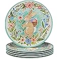 Certified International Joy Of Easter 11" Melamine Dinner Plates, Set of 6