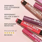 Burt's Bees Lip Shimmer Rhubarb 100% Natural Origin Peppermint Oil 2.55g view 3