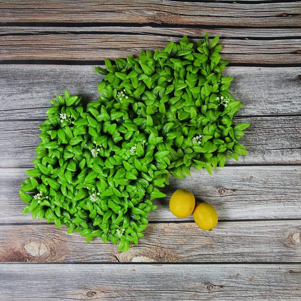 ULAND Artificial Greenery Decoration, Party, Wedding, Christmas Hanging Wall, Office Decor, Photo Props. Pack of 1pc 10"x10"