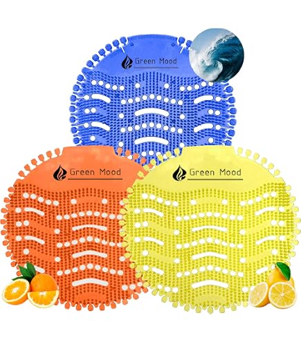 Lot De 10 écrans Parfumés Pour Urinoir Big D - Modèle The Diamond 3D Sunburst