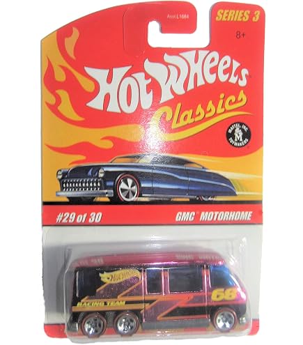 Amazon.com: GMC Motor Home Hot Wheels 1997 Racing Blue GMC Motor