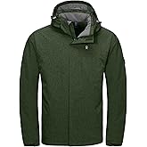 Little Donkey Andy Men's Waterproof Ski Snowboarding Jacket Windproof Warm Coat with Detachable Hood