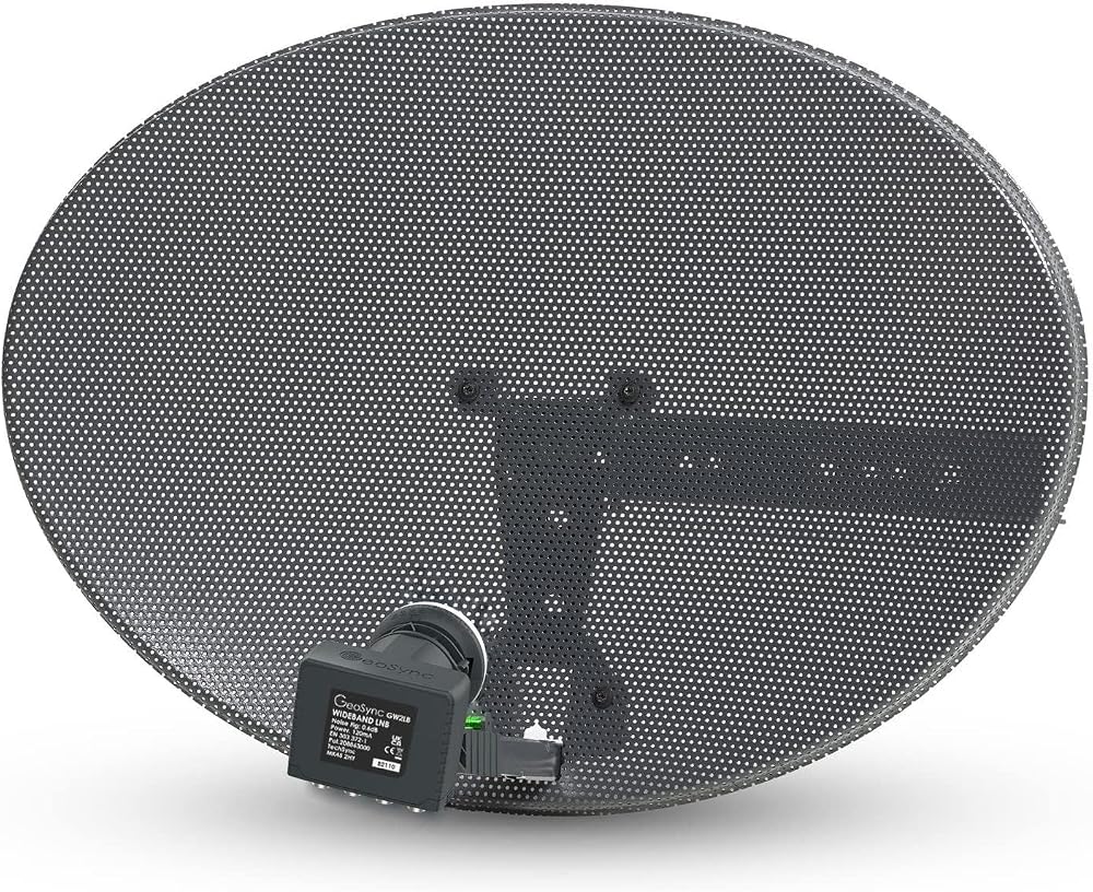 Viewi SSL Satellites 59cm Satellite Dish Zone 1 Wideband LNB Sky Q HD