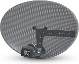 Viewi SSL Satellites 59cm Satellite Dish Zone 1 Wideband LNB Sky Q HD