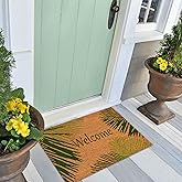 Liora Manne Natura Door Mat - Novelty Designs, Durable Natural Coir & Vinyl Back, Long Lasting Color, Foyers, Porches, Patios