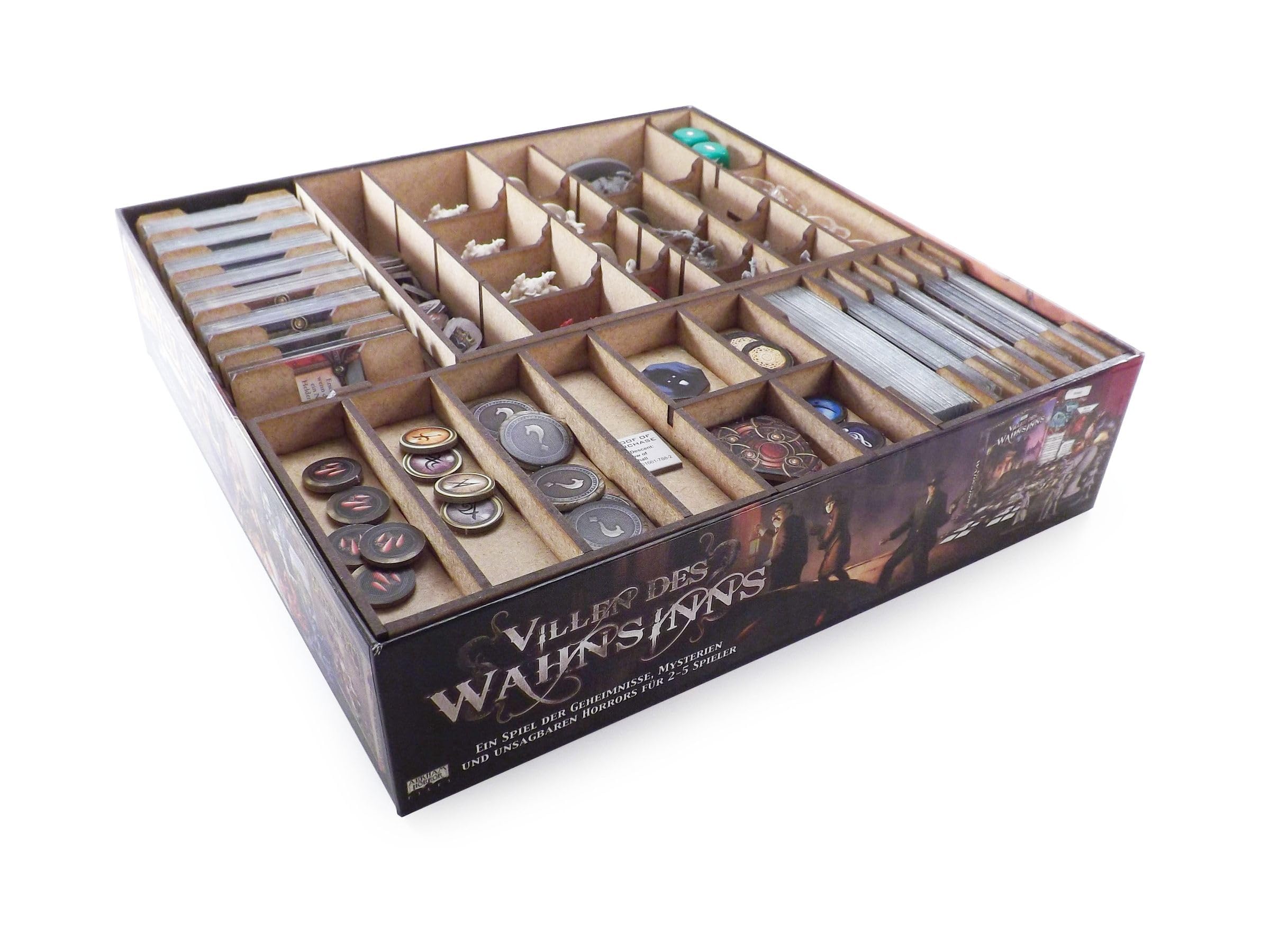 Boardgame Organizer compatible with Descent: Journeys in the Dark 2nd Edition - Shadow of Nerekhall