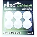 Jammi Glow Ping Pong Balls, 3-Pack (18 Ping Pong Balls)