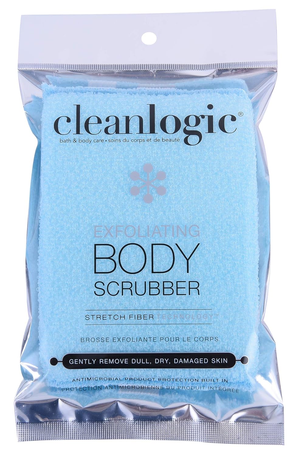 Cleanlogic Large Exfoliating Body Scrubber (Pack of 6
