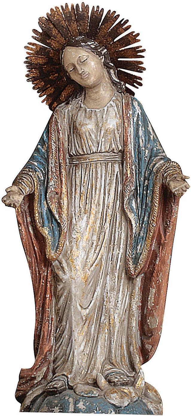 Creative Co-op Resin Virgin Mary Statue