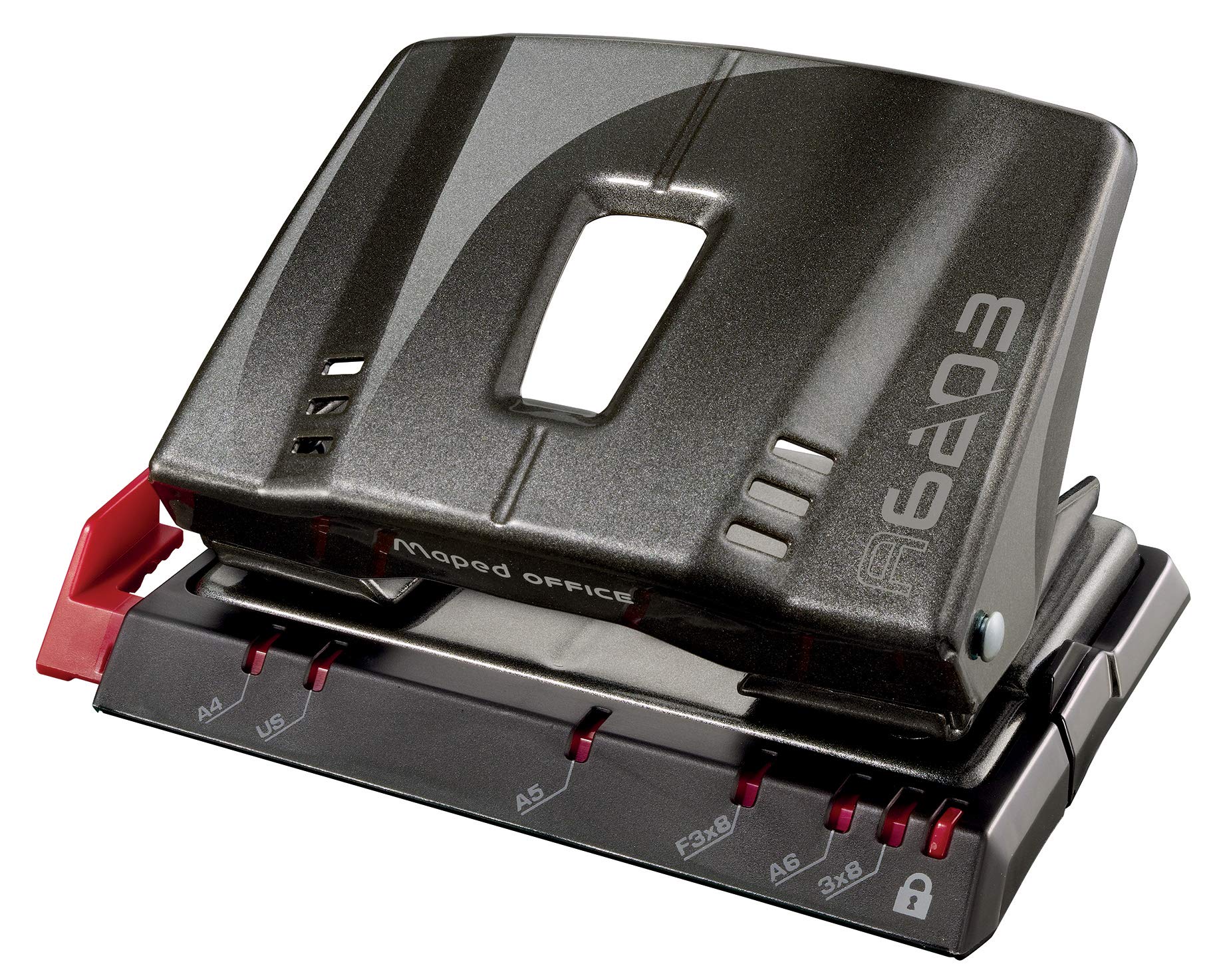 Maped Office Advanced Grey Two Hole Punch (20 sheets)