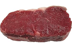 Bison New York strip steak case - count of 16 New York strip steaks - 10 oz. each - United States Department of Agriculture inspected - Locally sourced in the United States - TenderBison