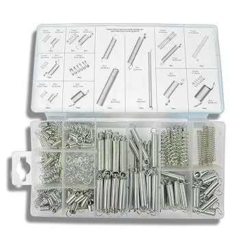 Feder Zugfeder Druckfeder Spiralfeder Sortiment Set 200tlg ...