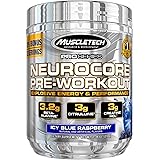 Pre Workout + Muscle Builder | MuscleTech Neurocore Preworkout | Creatine HCl + L Citrulline + Yohimbine + Beta Alanine + Caf