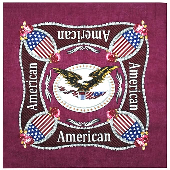 Buy Bandana, 12 Pack 100 Cotton Bandanas for Women Men with Paisley