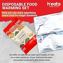 Flameless Food Warming Pads (Pack of 2) - Food