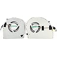 BestPartsCom and GPU Cooling Fan Compatible for Dell Alienware 17 R4 17 R5 Series Game Laptop 0RVTXY 036CV9 BestPartsCom GPU Fan Pair Fan