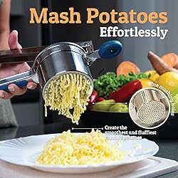 PriorityChef Large 15oz Potato Ricer, Heavy Duty