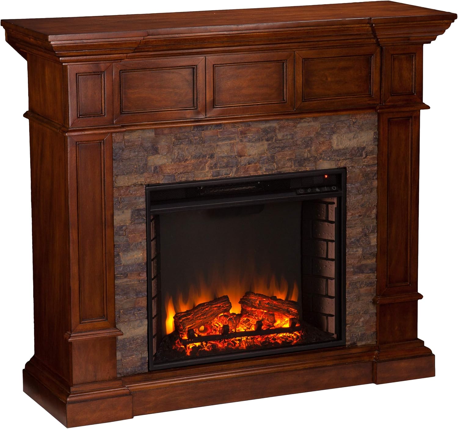 SEI Furniture Merrimack Faux Stone Convertible Electric